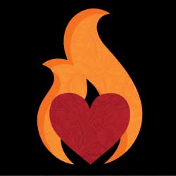 heart on fire